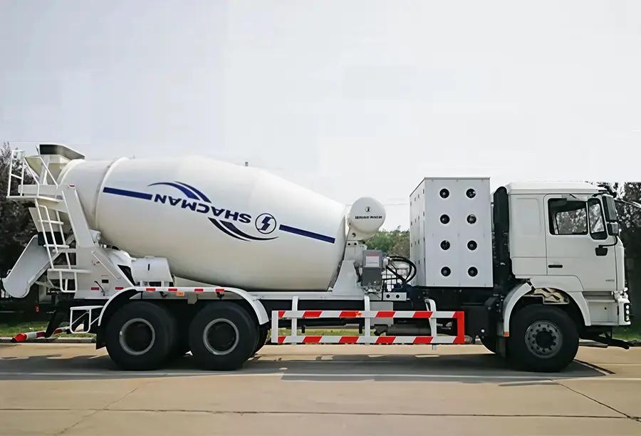 Shacman H3000 6X4 CNG Mixer Truck