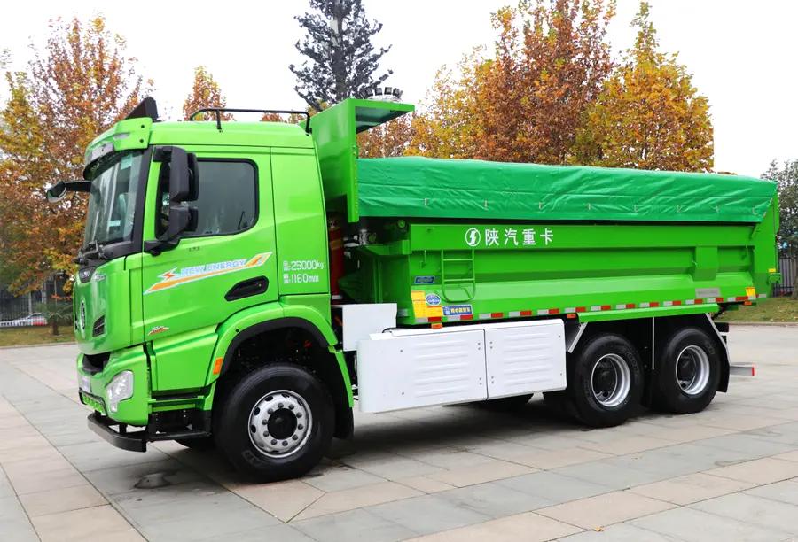shacman H6000 6X4 Pure electric truck (4)