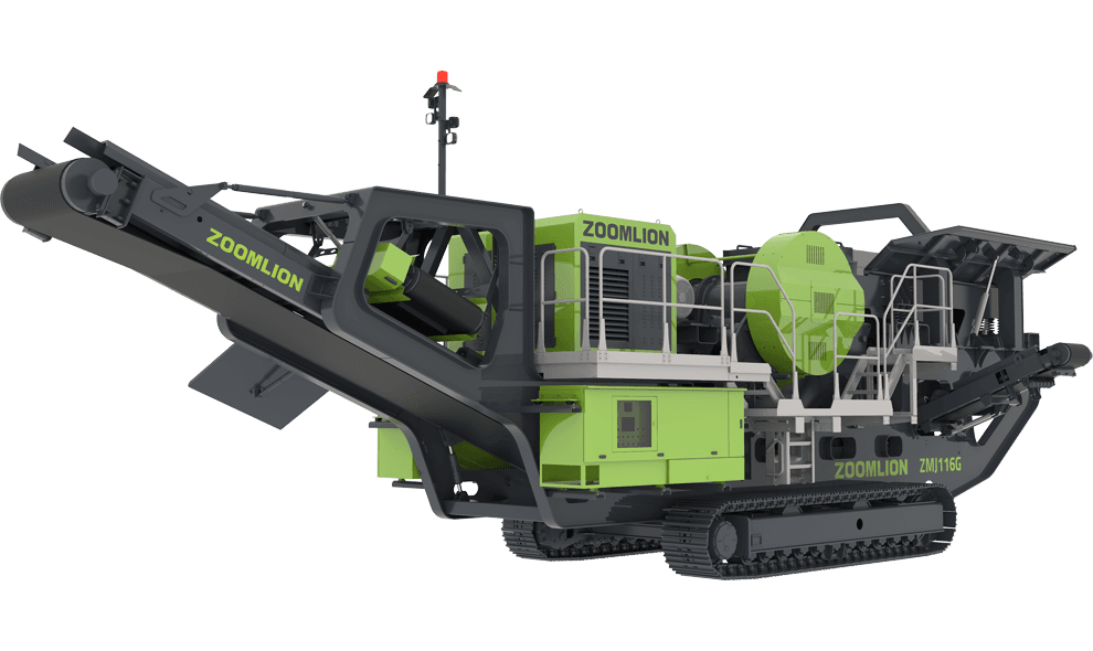 ZMJ116G Mobile Jaw Crusher Station